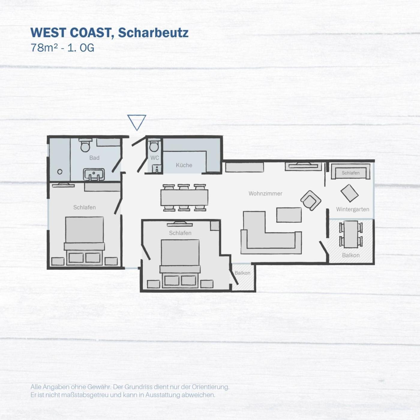 Ferienwohnung West Coast Scharbeutz Luaran gambar